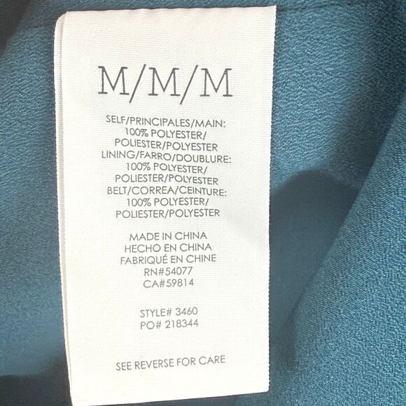 Cabi Pirouette Dress Women Medium Multi Floral Chiffon Ruffle Hem Bloom Bohemian - Picture 6 of 9